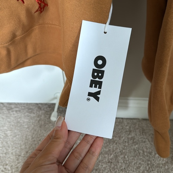 Obey - Cosmic Love Embroidered Hoodie - Picture 14 of 16